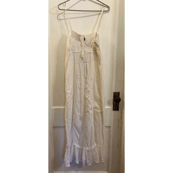 ANDERSEN & LAUTH White Icelandic Whimsy Fairy Midi Dress Women's Size Small - Picture 2 of 9